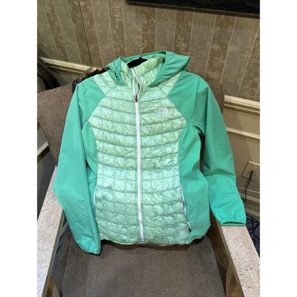 Northface Green Zip‎ Up Jacket, Women's Small - Picture 1 of 5